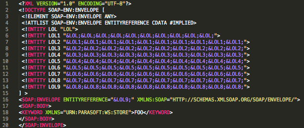 Soap Message Must Not Contain A Document Type Declaration Dtd 